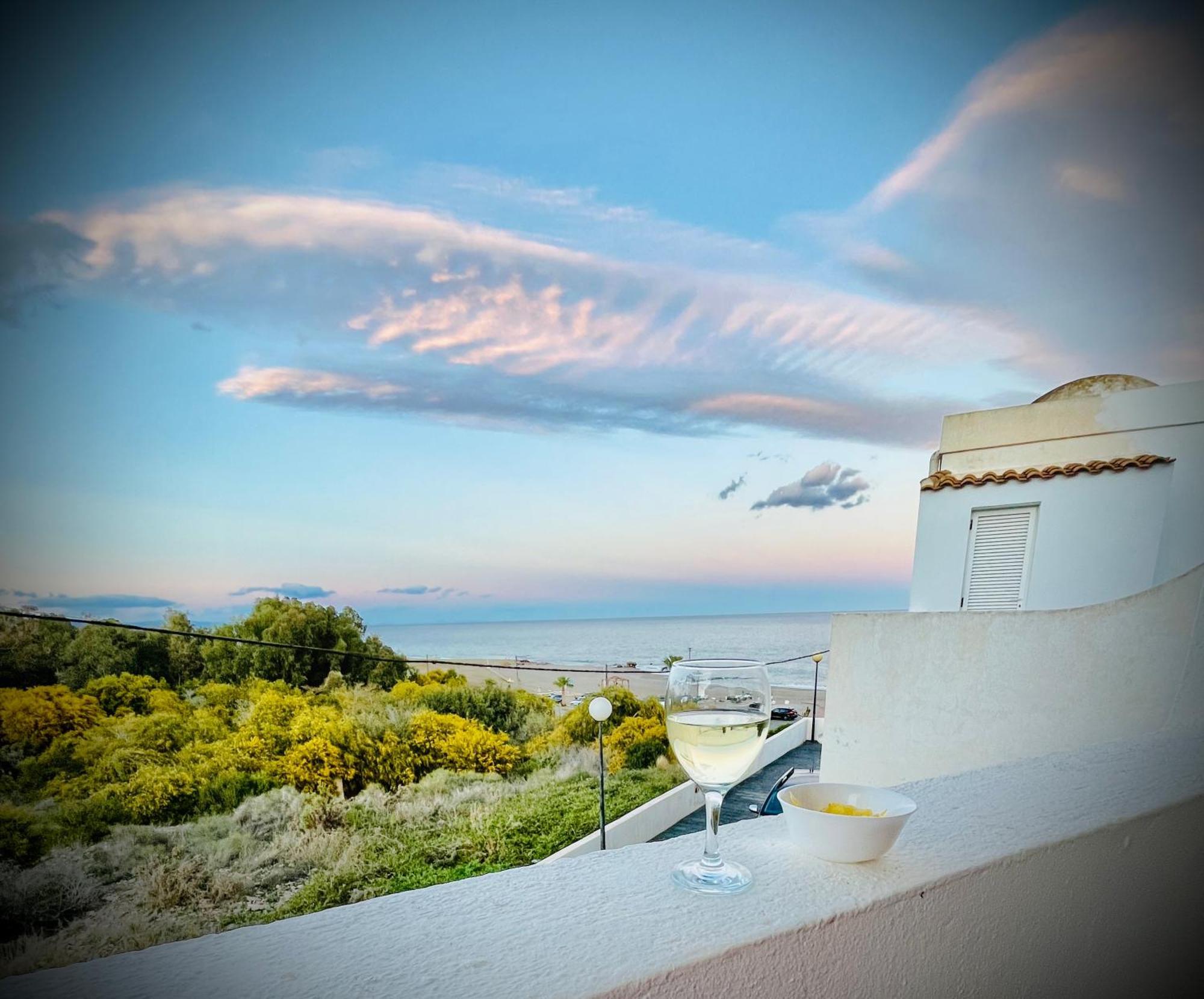 Mojacar Casa El Cantal Playa Con Vistas La Mar ภายนอก รูปภาพ
